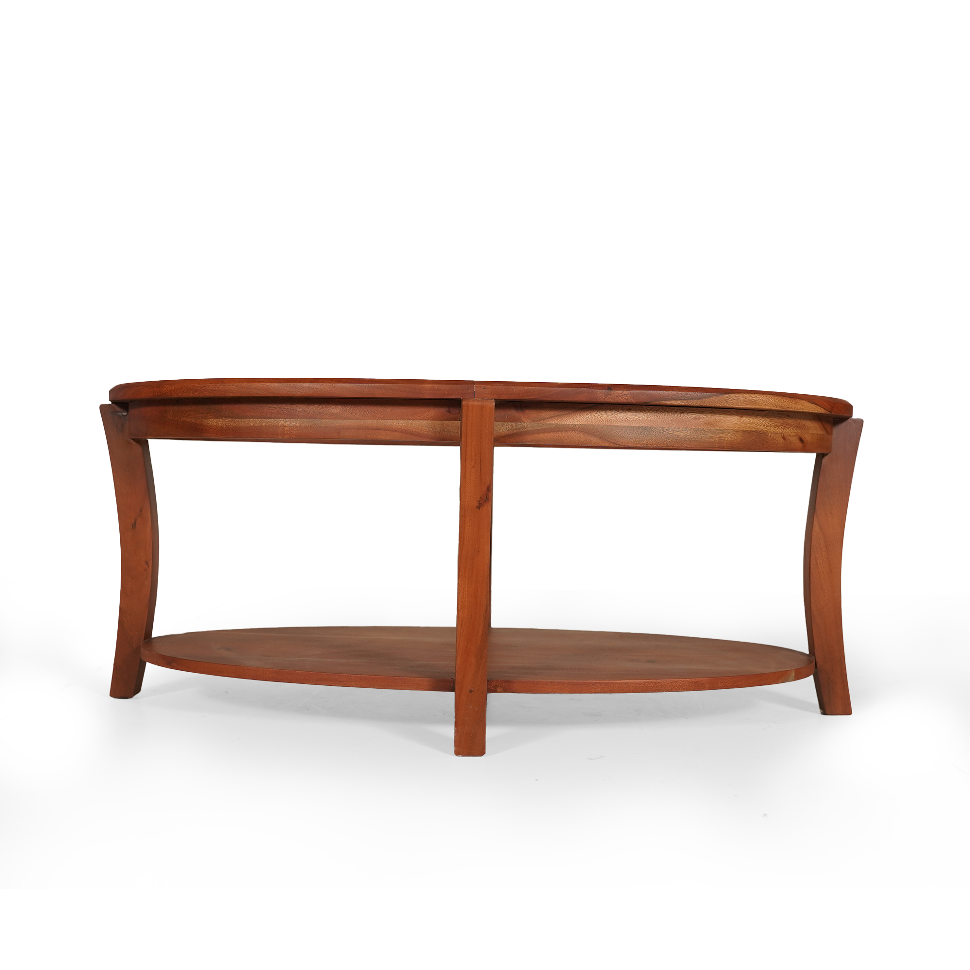 Alex Solid Wood Center table/ Coffee table Oval