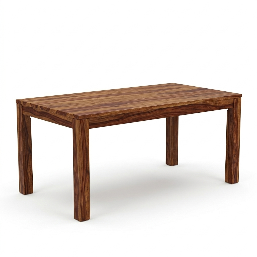 Alex Sheesham Wood Dining Table/ Six Seater