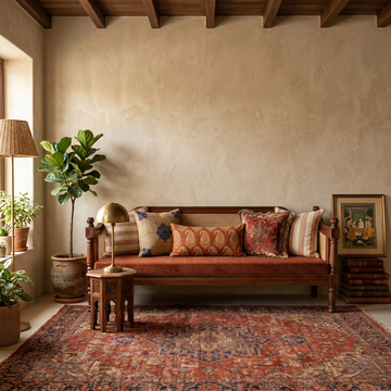 Amelia Solid Wood Daybed/bench