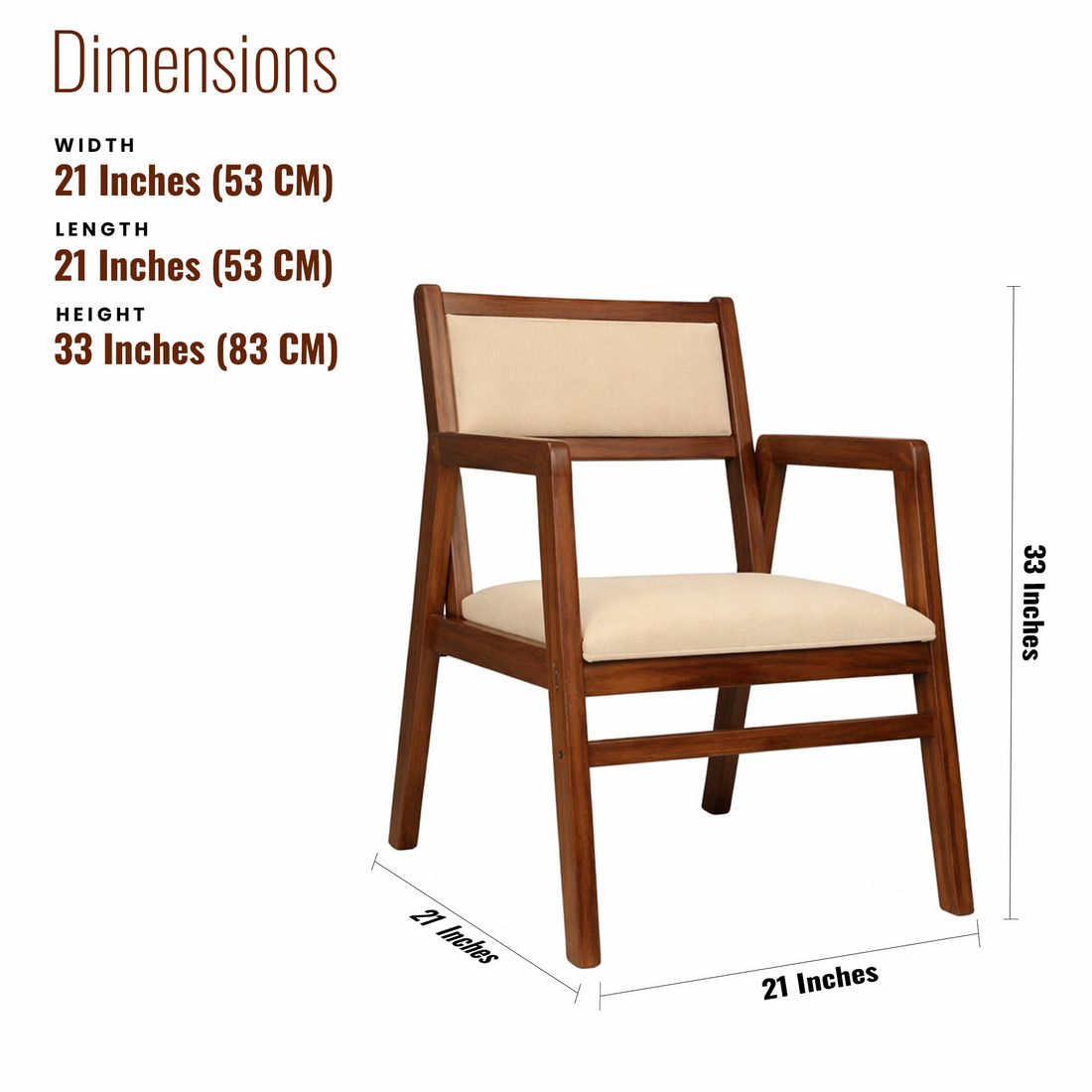 Andrew Solid Wood Dining Chair