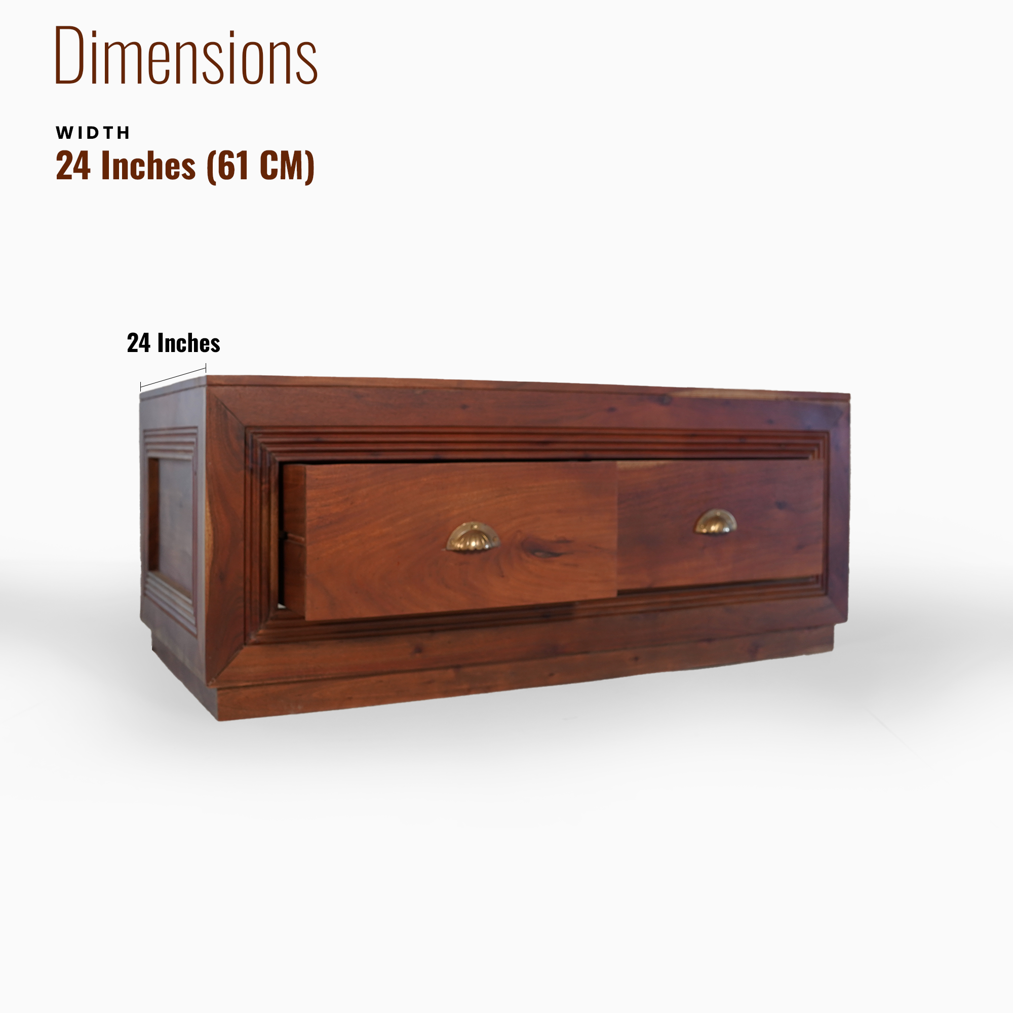Berlin Solid Wood Center table/ Coffee table