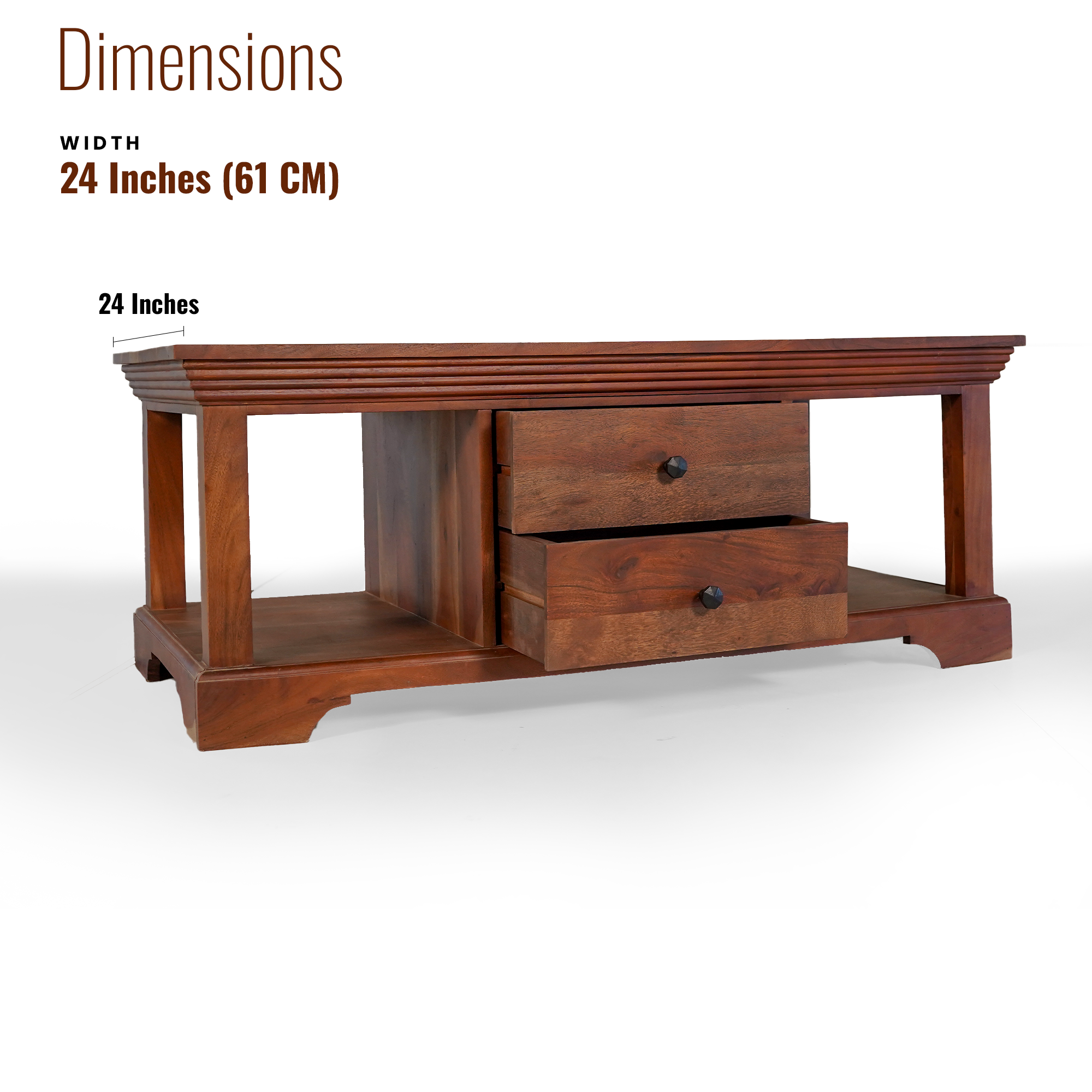 Bradford Sheesham Wood  Center table/ Coffee table