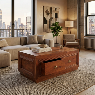 Berlin Solid Wood Center table/ Coffee table