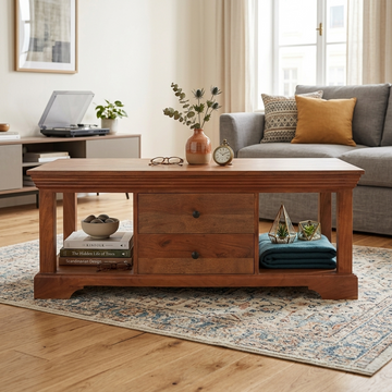 Bradford Sheesham Wood  Center table/ Coffee table