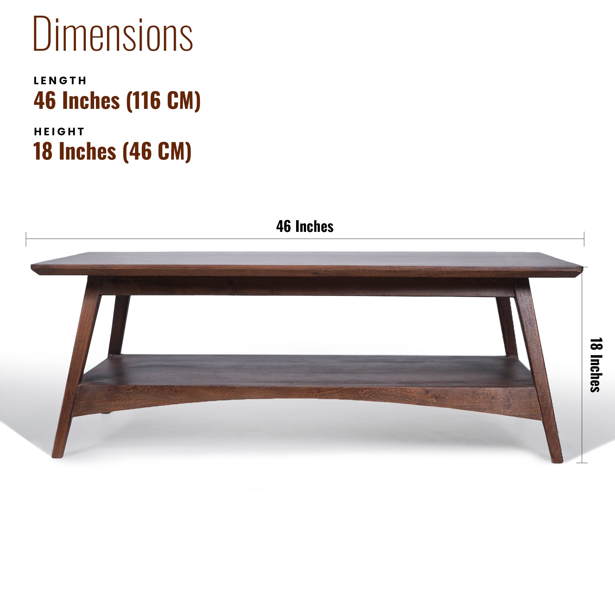 Charlie Sheesham Wood Center table/ Coffee table