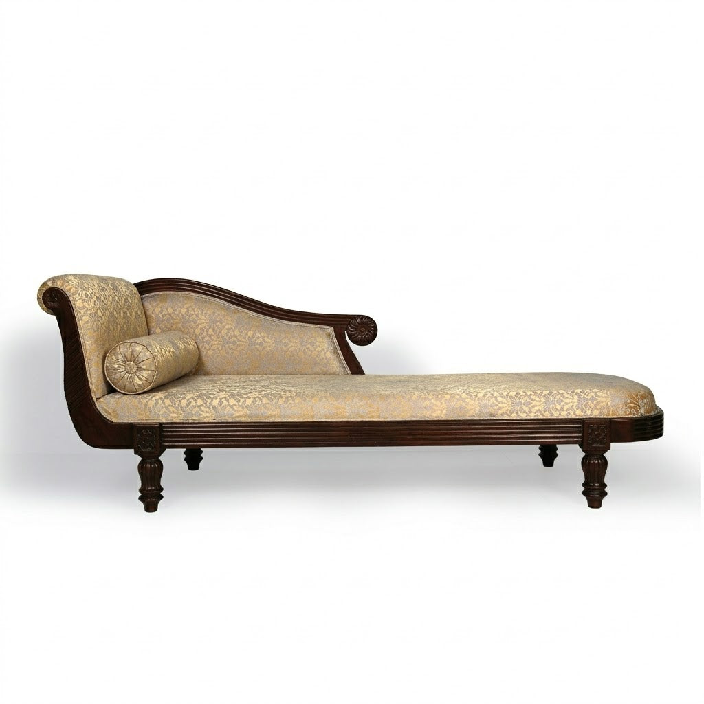 Ceylon Sheesham Wood Daybed/ Chaise Lounge