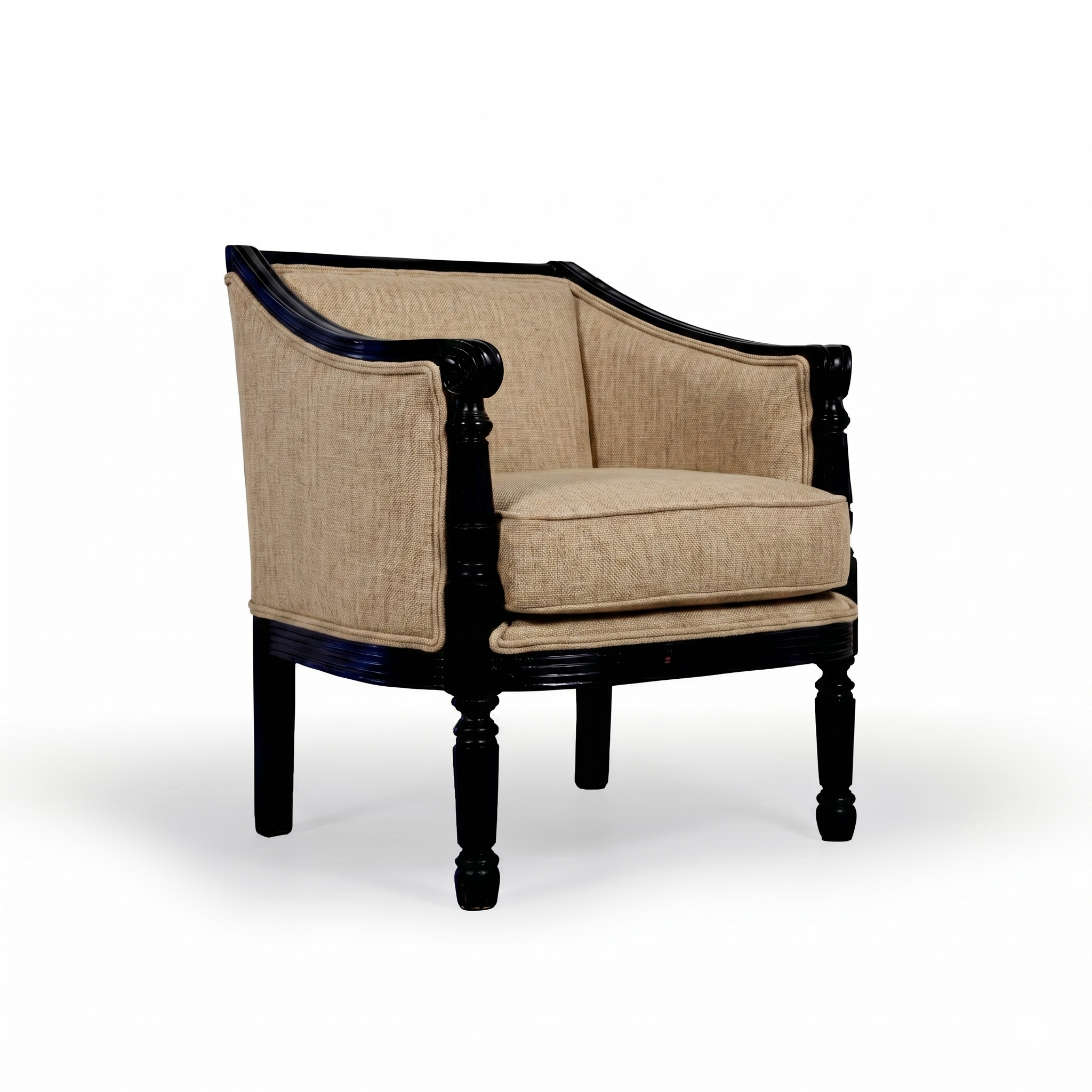 Ceylon Sheesham Wood  Armchair