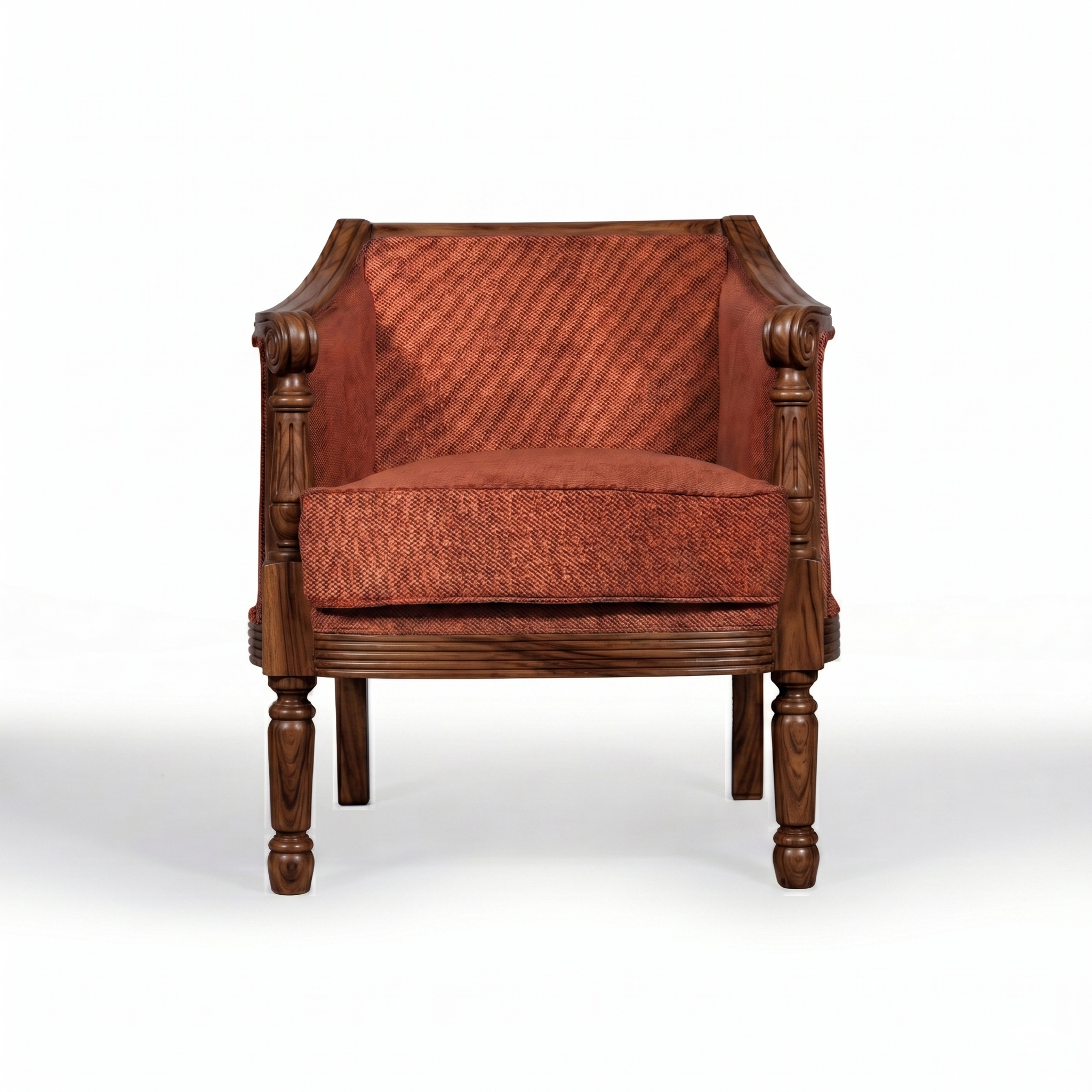 Ceylon Sheesham Wood  Armchair