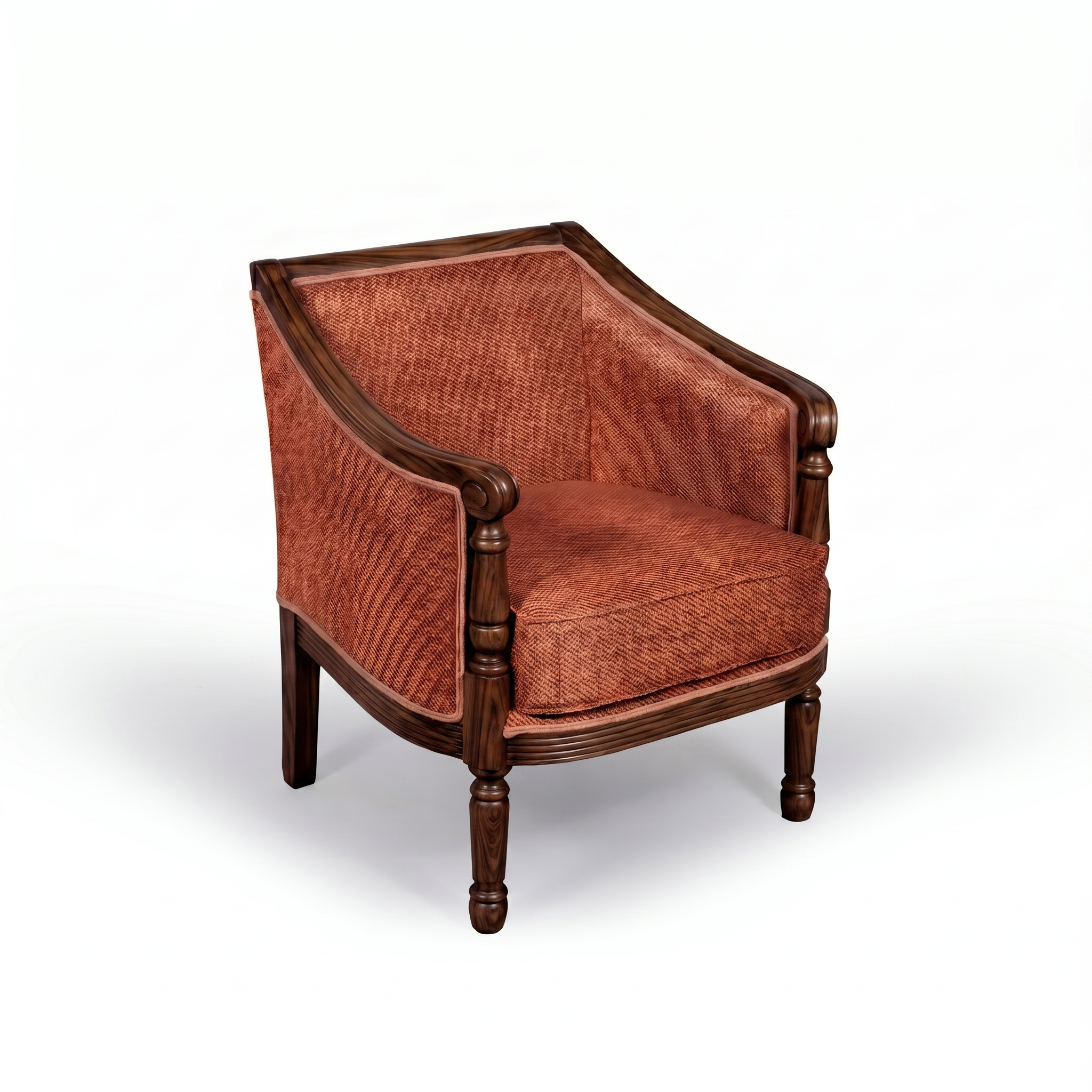 Ceylon Sheesham Wood  Armchair