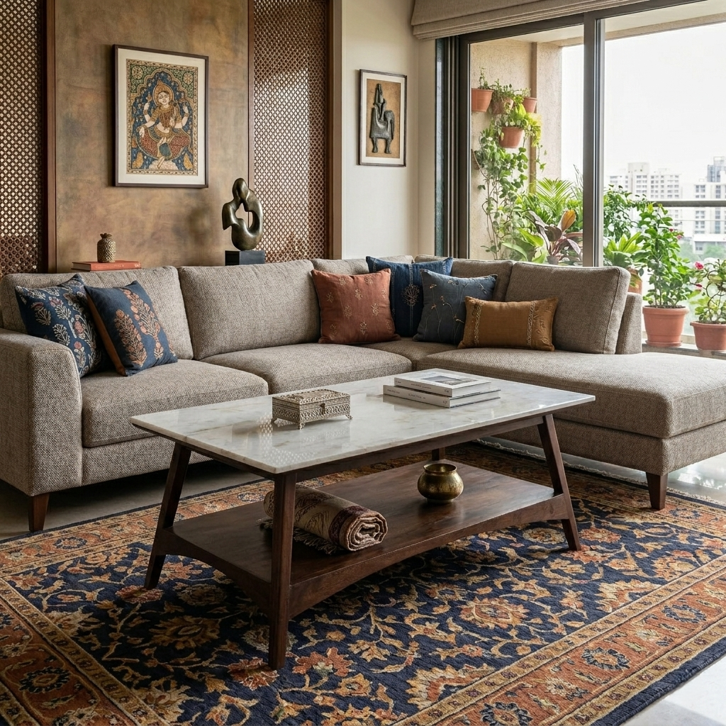 Charlie Sheesham Wood Center table/ Coffee table