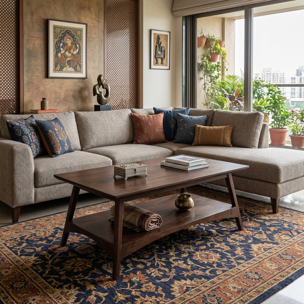 Charlie Sheesham Wood Center table/ Coffee table