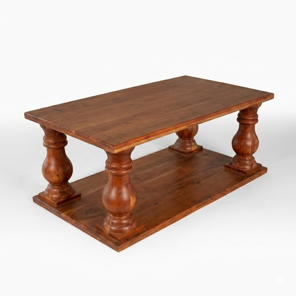 Henry Solid Wood Center table/ Coffee table