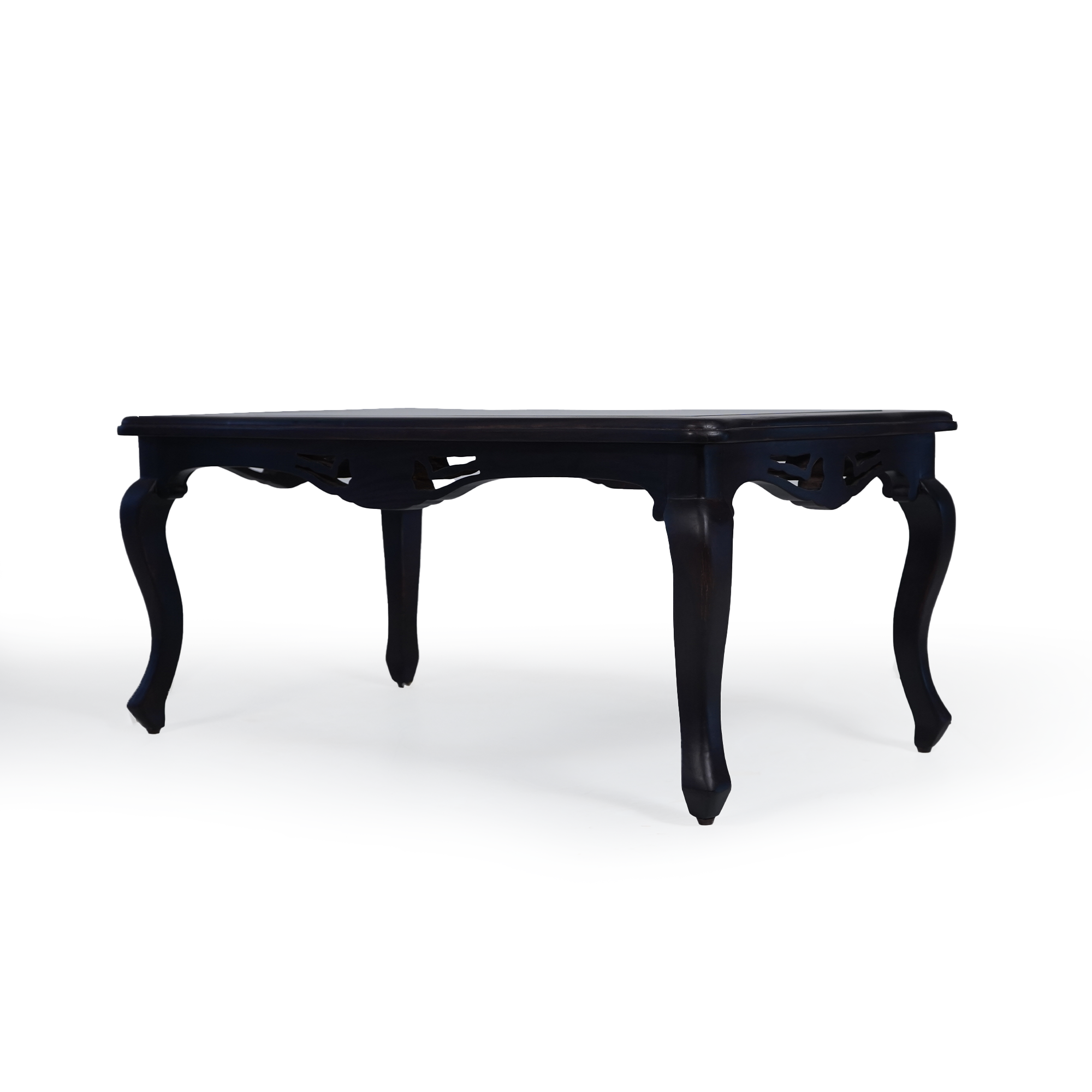 Heritage Sheesham Wood Center table/ Coffee table Glass top