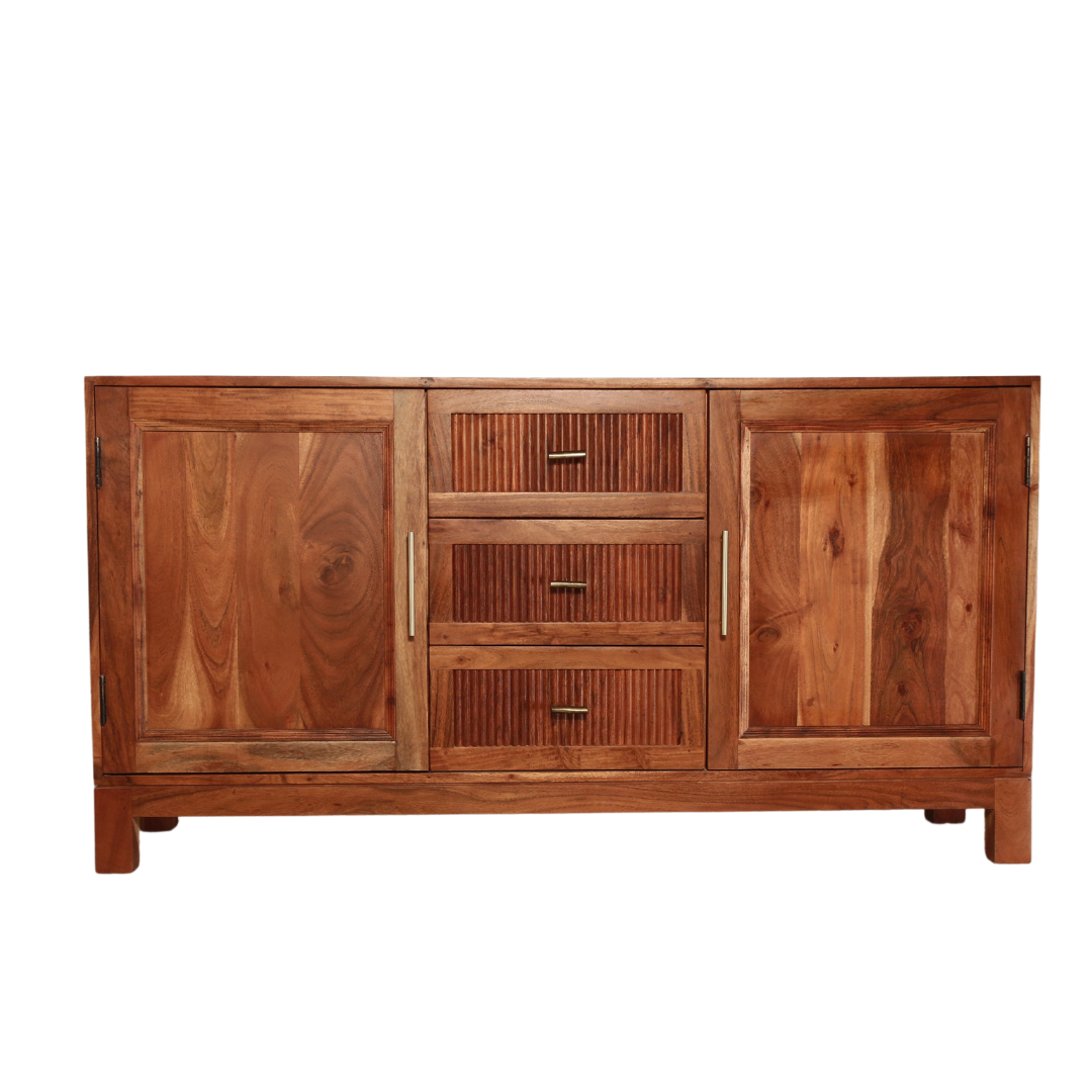 Kyle Solid Wood Sideboard 2 Door 3 Drawer