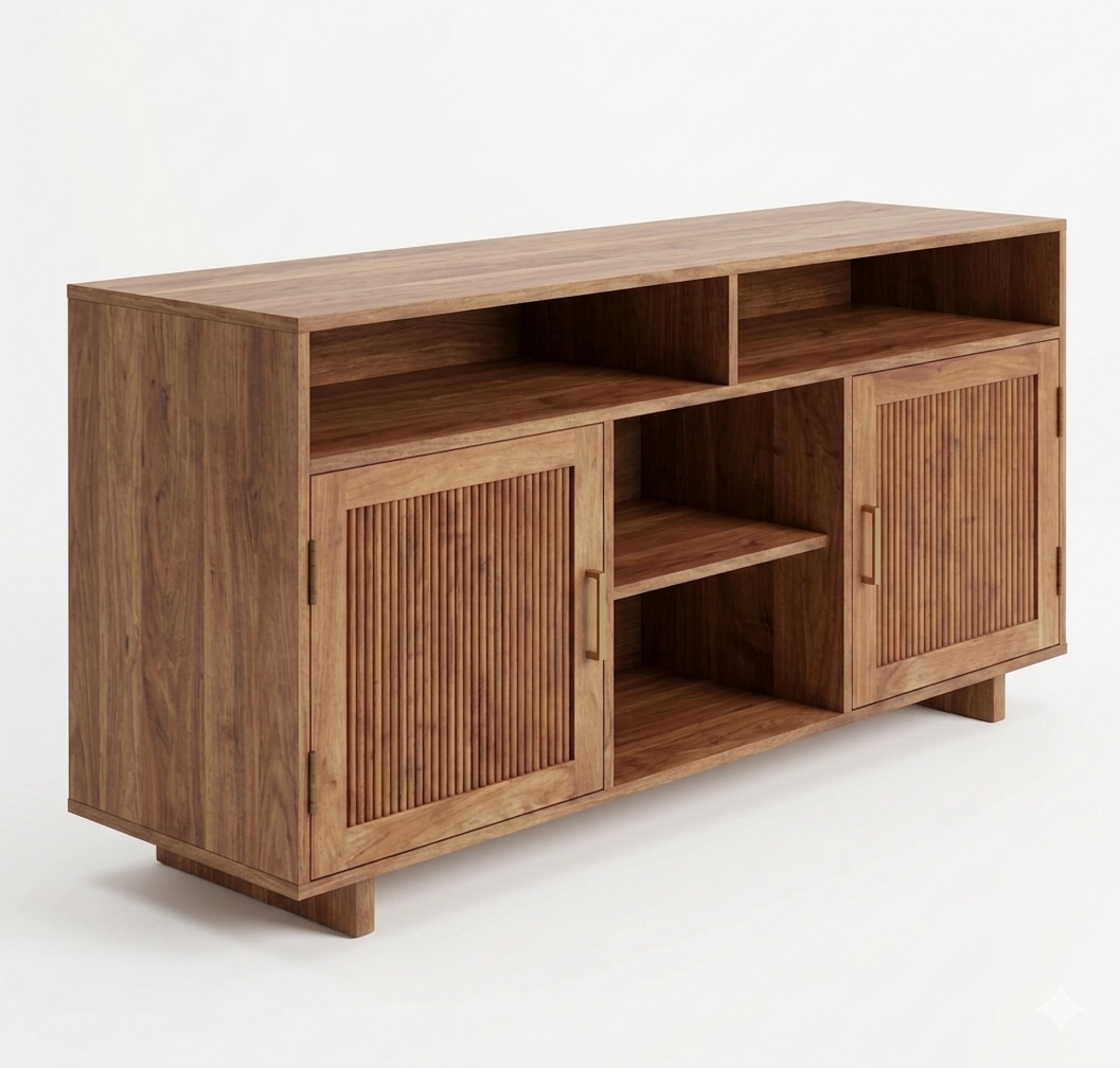Kylie Solid Wood Sideboard 2 door
