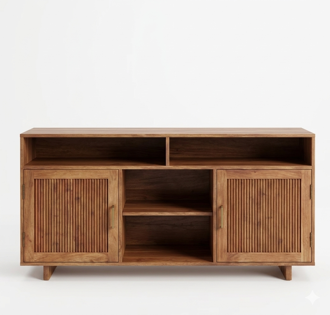 Kylie Solid Wood Sideboard 2 door