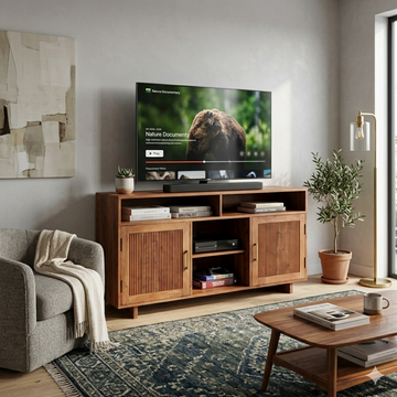 Kylie Solid Wood Sideboard 2 door