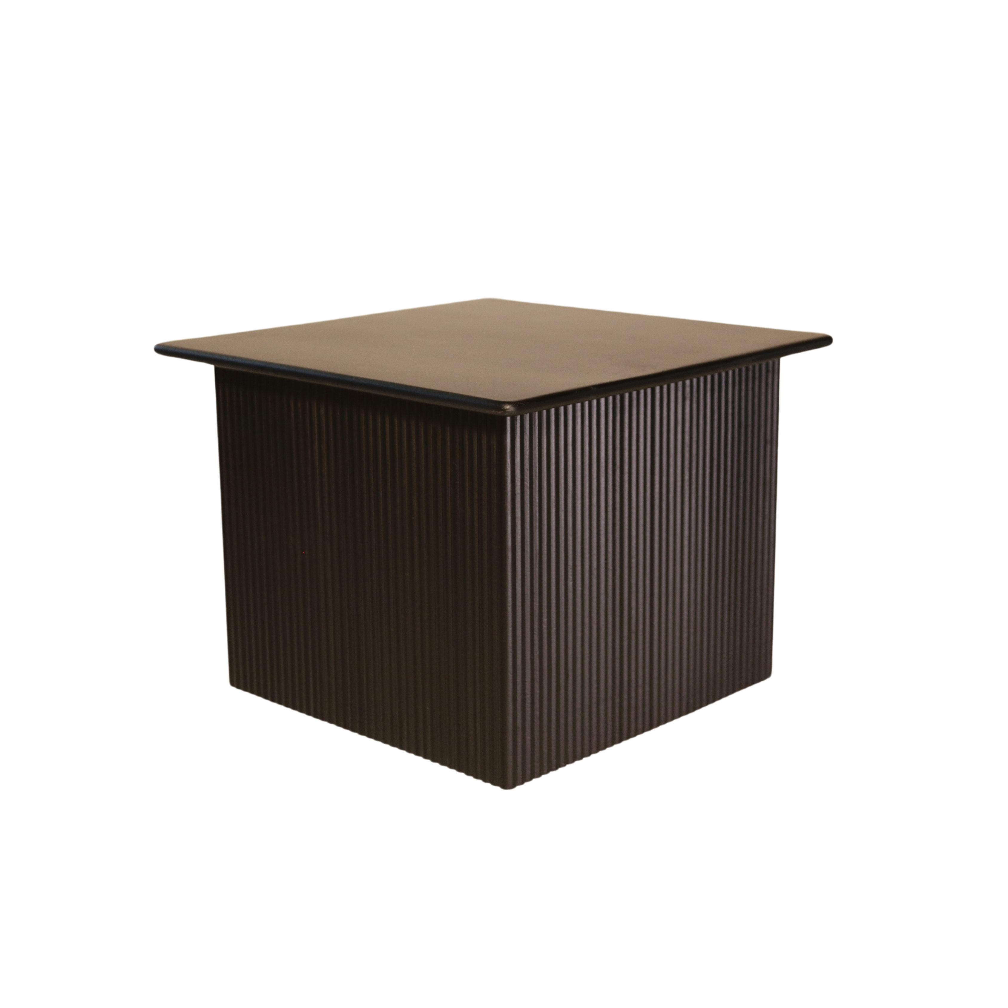 Kylie White Marble Top Sheesham Wood Side table/ End table