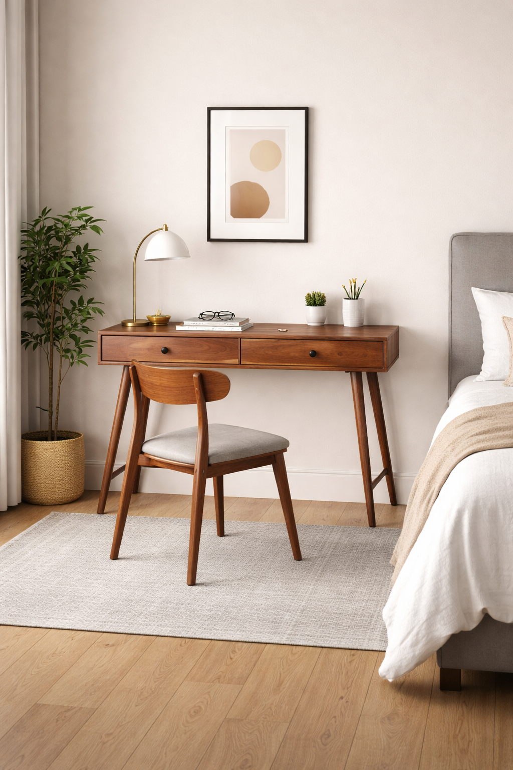 Madrid Solid Wood  Study Table/ Console Table