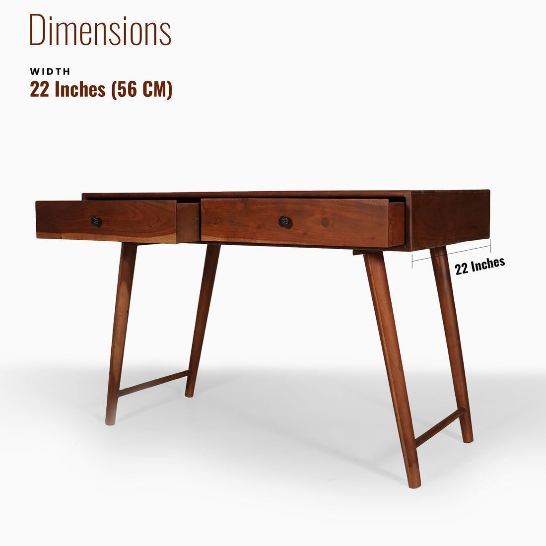 Madrid Solid Wood  Study Table/ Console Table