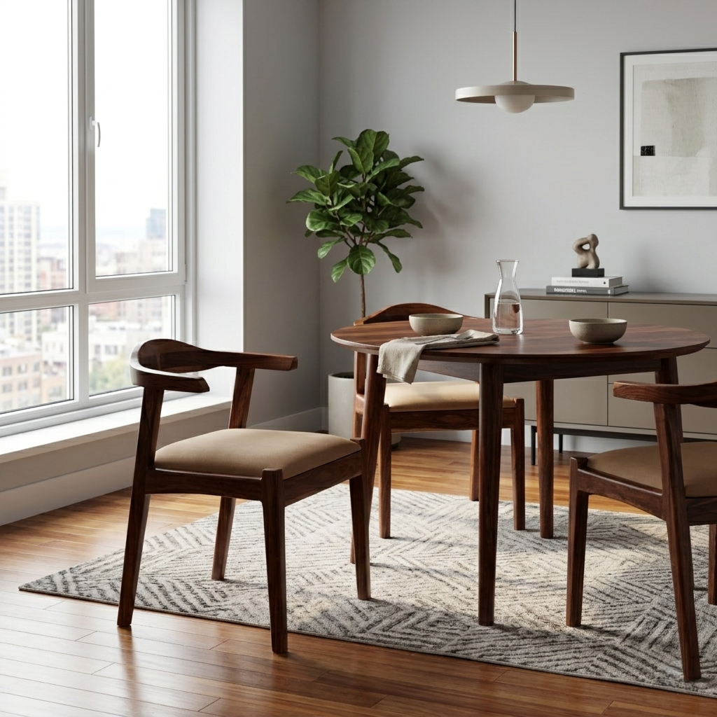Mimo Solid Wood  Dining Chair