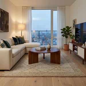 Oslo Solid Wood Round Center table/ Coffee table