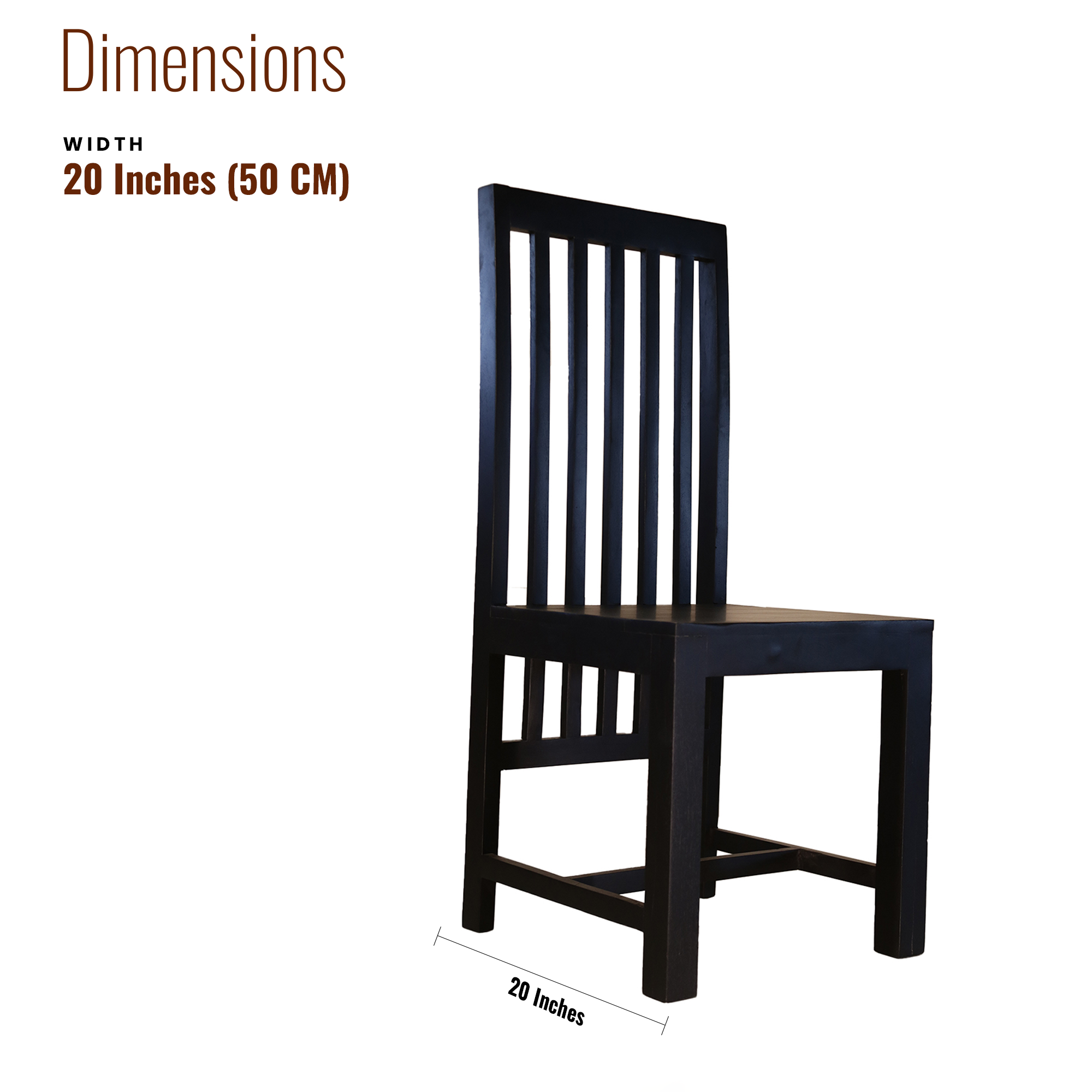 Owen Sheesham Wood Dining Chair