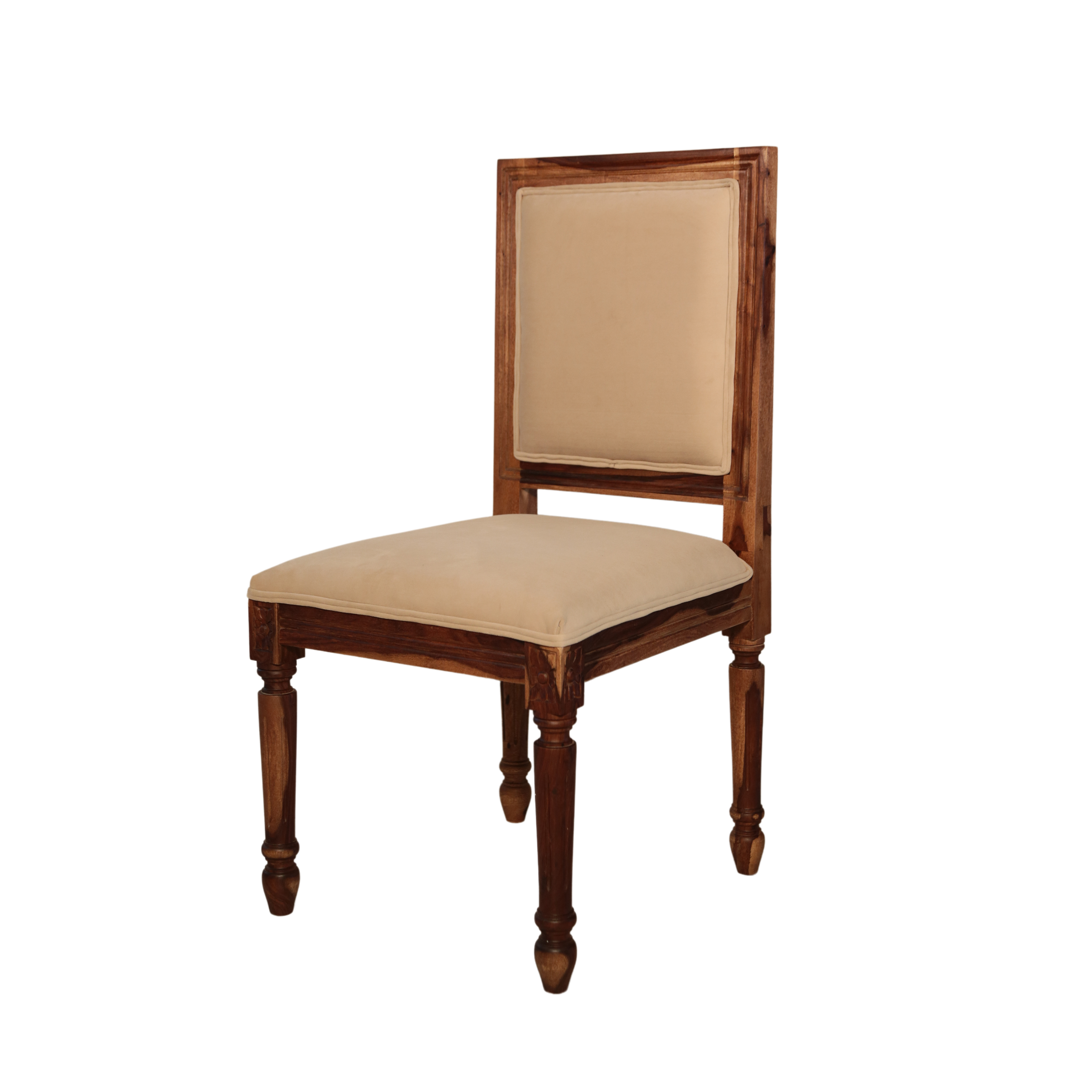 Paris Sheesham Wood Dining Chair Cane back