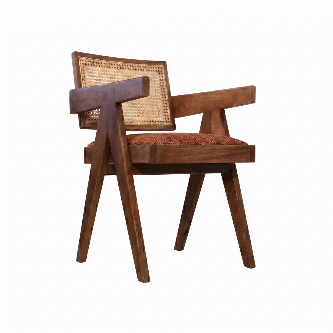Pierre Solid Wood Dining Chair with Arms