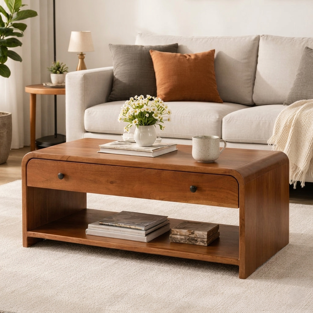 Regan Solid Wood Center table/ Coffee table