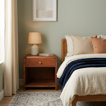 Regan Solid Wood Bedside table