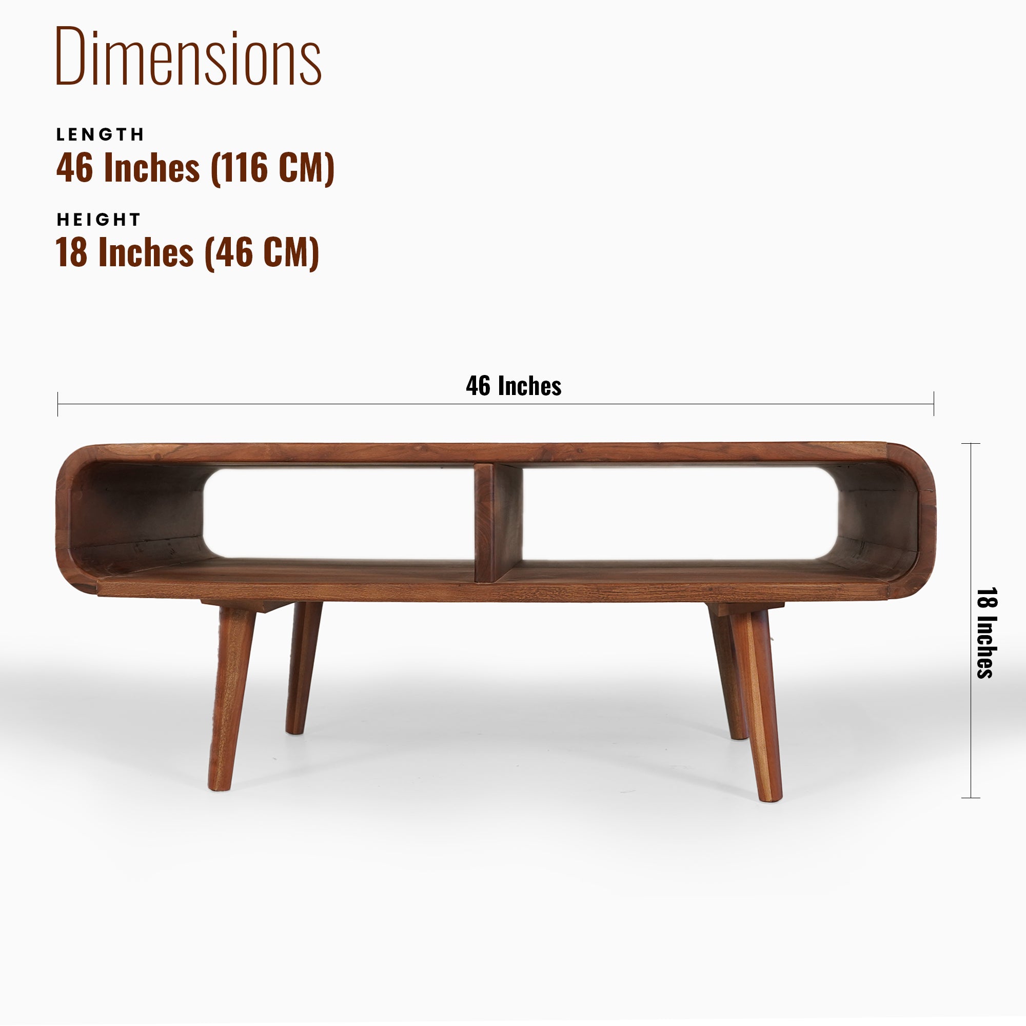 Samara Solid Wood Center table/ Coffee table