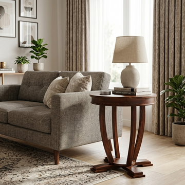 Stephen Solid Wood Side table/ End table