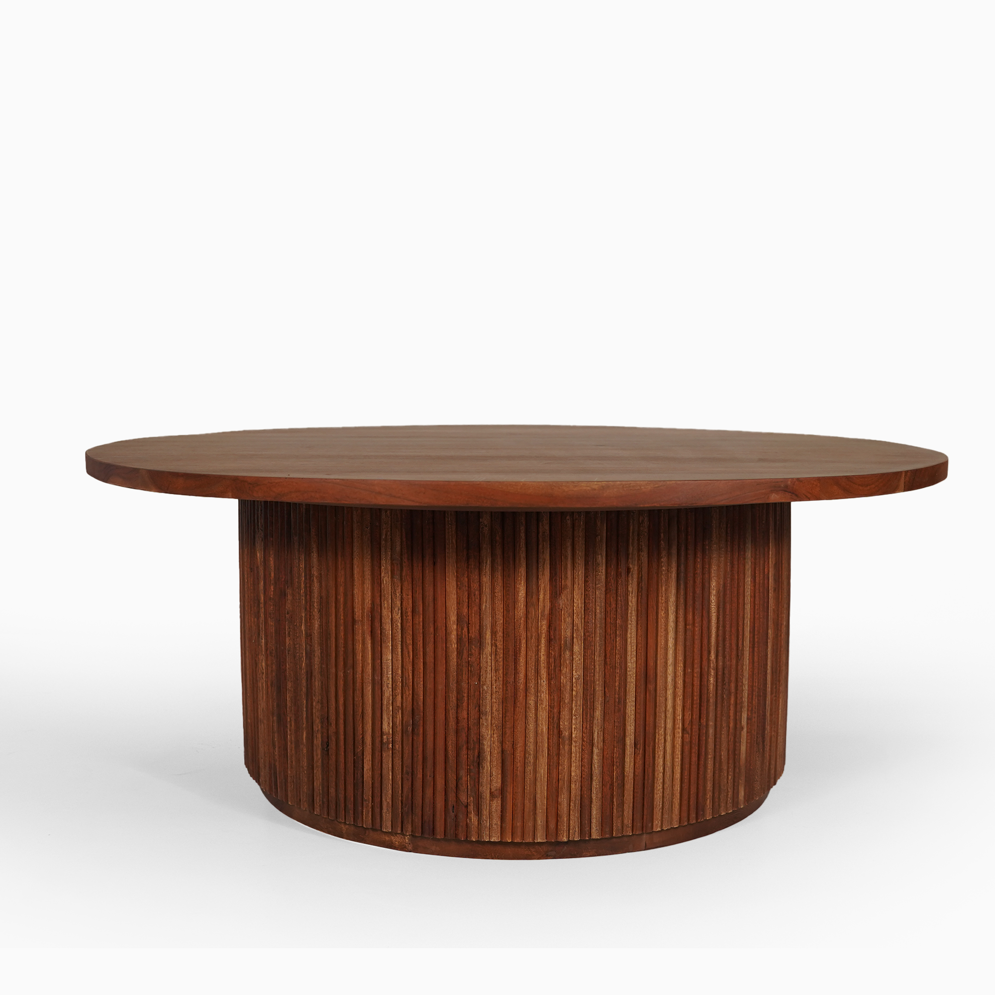 Theo Solid Wood Round Center table/ Coffee table