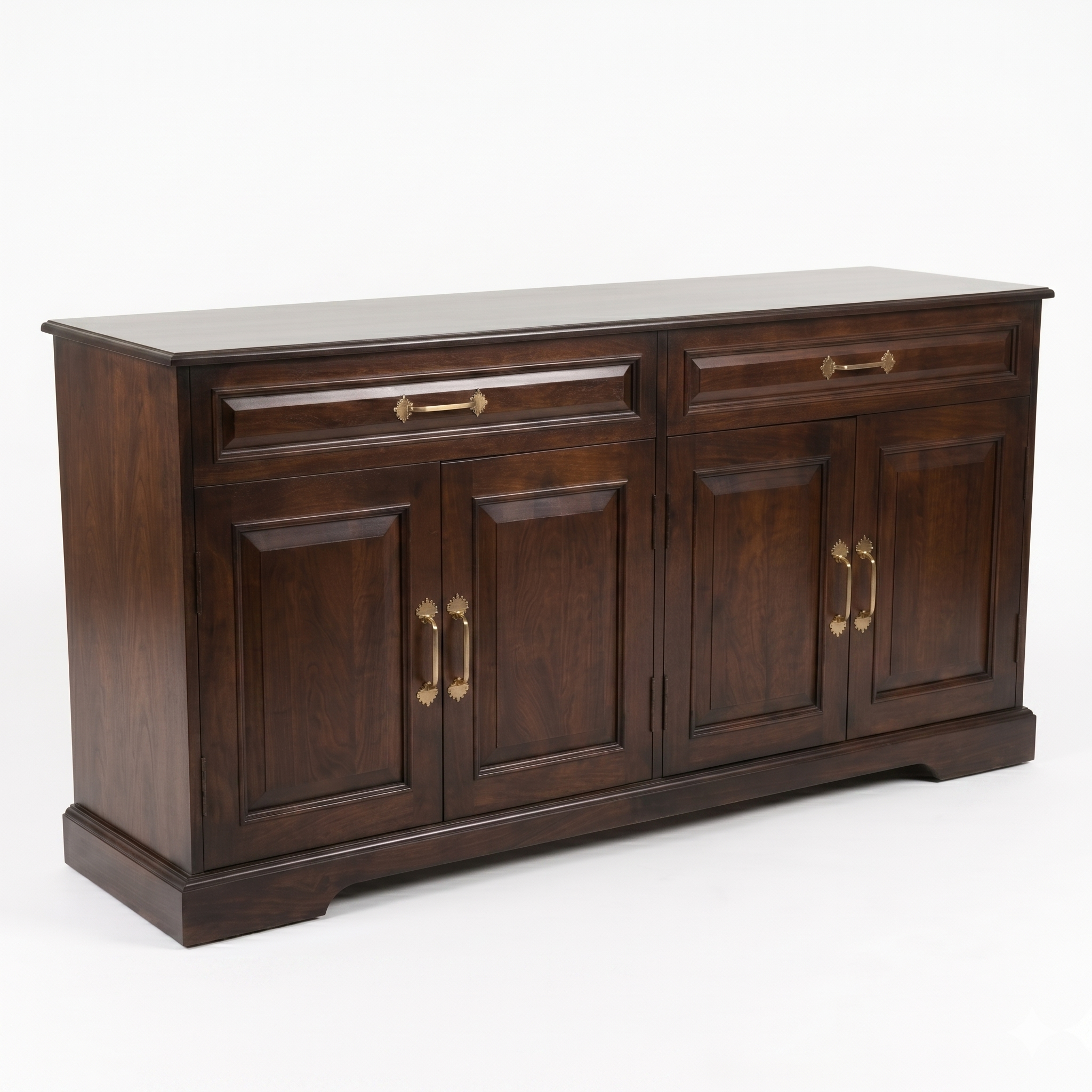 Tuscany Solid Wood Sideboard 4 Door 2 Drawer