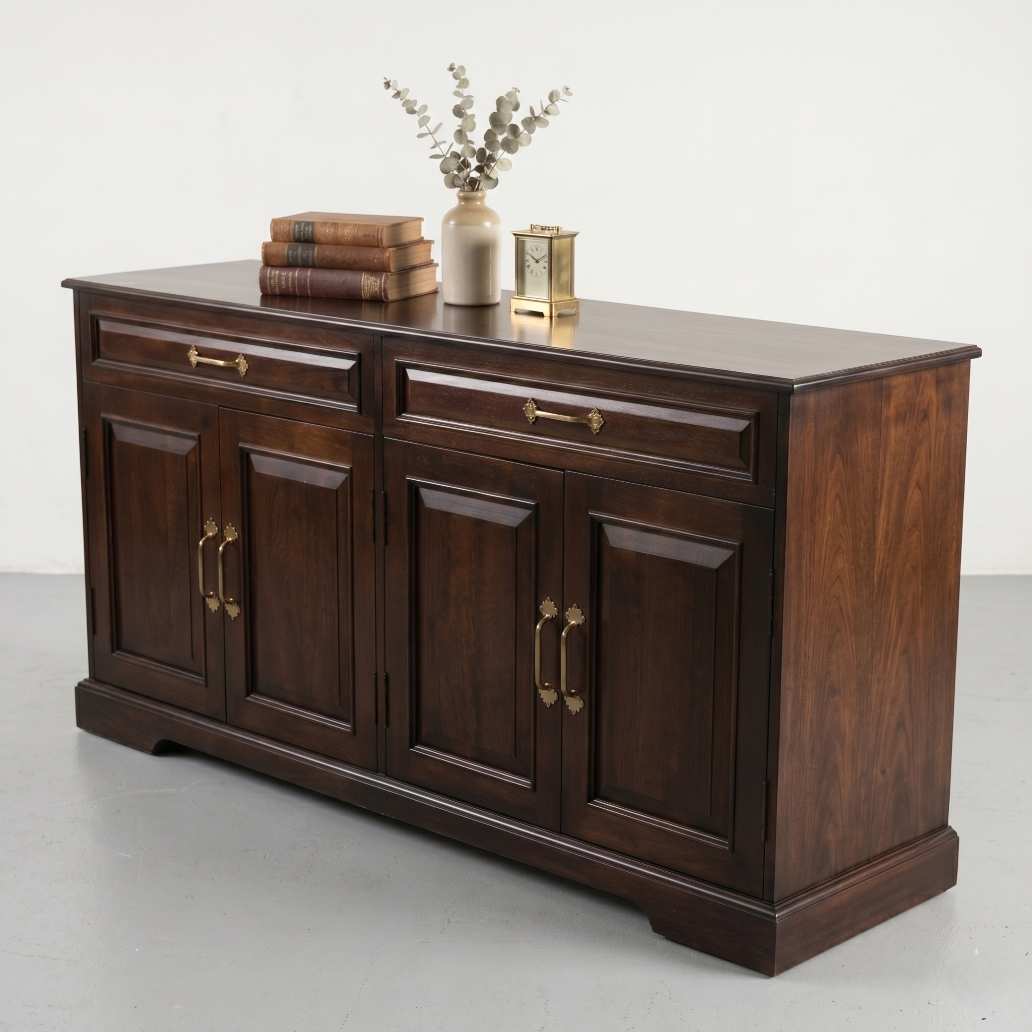 Tuscany Solid Wood Sideboard 4 Door 2 Drawer