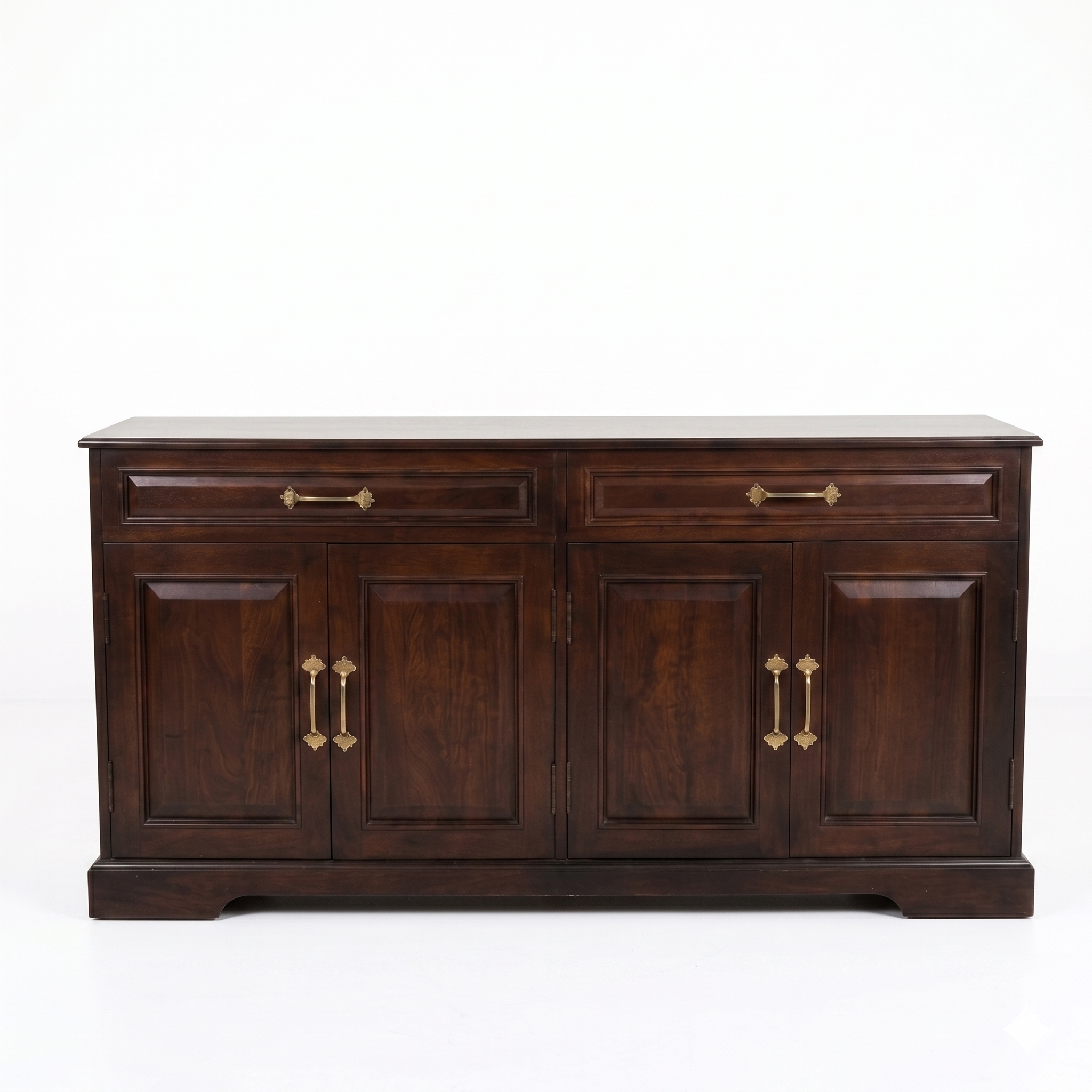 Tuscany Solid Wood Sideboard 4 Door 2 Drawer