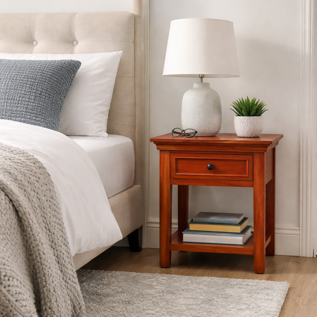 Venice Solid Wood Bedside table