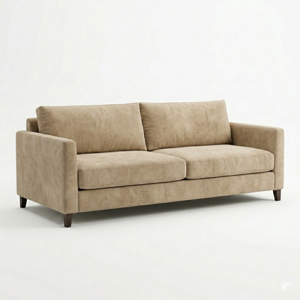 Wesley Three Seater Fabric Sofa