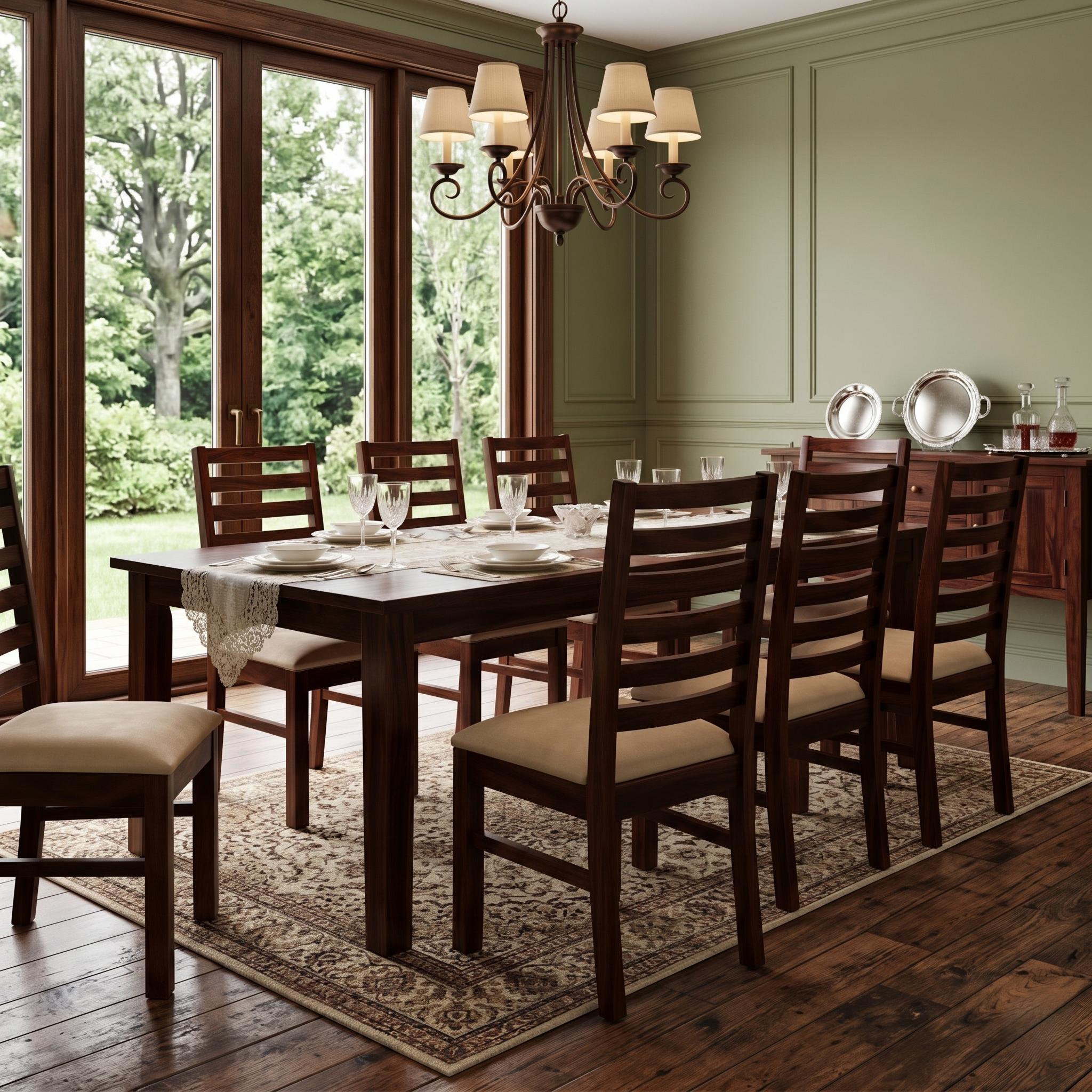 Harry Sheesham Wood Dining Chair