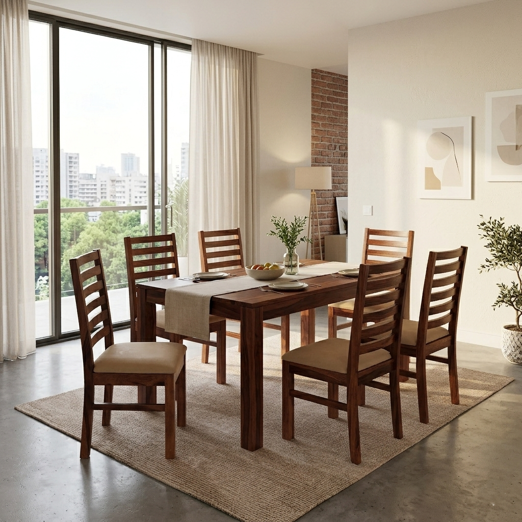 Harry Sheesham Wood Dining Chair